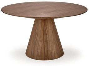 Τραπέζι Houston 1519, Καρυδί, 78cm, 60 kg, Ινοσανίδες μέσης πυκνότητας, Φυσικό ξύλο καπλαμά | Epipla1.gr