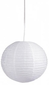 Rabalux Φωτιστικό Μπάλα Rice Φ30cm Λευκό 4894
