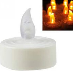 Διακοσμητικό Φωτιστικό Ρεσώ LED Μπαταρίας - Candle Light