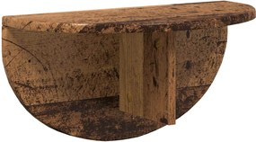 vidaXL Ράφι Τοίχου 2 τμχ. Παλιό ξύλο 48 x 24 x 24 εκ
