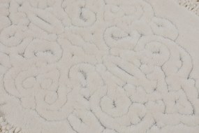 Bathmat Set (2 Pieces) Piante Oval - Ecru Multicolor