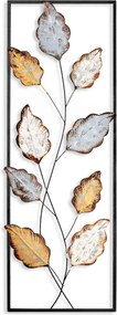 Decorative Metal Wall Accessory Fagus 3 Multicolor
