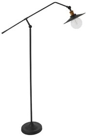 Φωτιστικό Δαπέδου Wynge 01101 Black GloboStar Metal