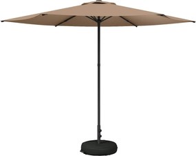 vidaXL Ομπρέλα Κήπου 300 x 300 cm Πολυεστέρας Ορθογώνιος Taupe