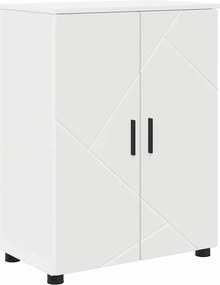 vidaXL Ντουλάπι Μπάνιου Λευκό 60 x 35 x 80 εκ
