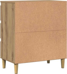 vidaXL Μπουφές Τεχνίτης Δρυς 60x35x70 εκ. από Επεξεργασμένο Ξύλο