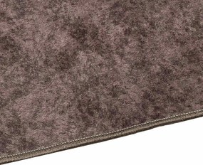 vidaXL Χαλί Runner MARSA Γκρι 100 x 50 cm Πολυέστερ και PVC