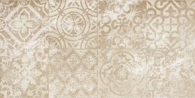 Keros London Decorado Beige 25x50 - Πλακάκι μπάνιου