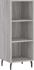 vidaXL Ντουλάπι Γκρι sonoma 34,5x32,5x90εκ. από Επεξεργασμένο Ξύλο