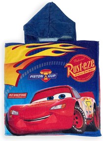 Πόντσο Θαλάσσης Quick Dry Disney Home Cars 23 50X100 Blue 100% Microfiber - Disney Home