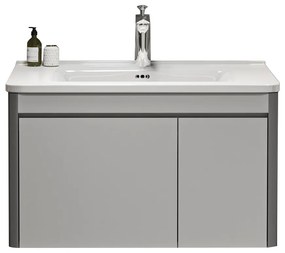 ΣΕΤ ΠΑΓΚΟΥ YVONNE 80cm χρ.GREY S3BYVO080GR S3BYVO080GR