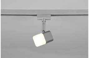 Σποτ Φωτιστικό Ράγας LED 3,5W Νίκελ Ματ Dimmable DUOline 78150107 Trio Lighting-78150107-Νίκελ Ματ 78150107