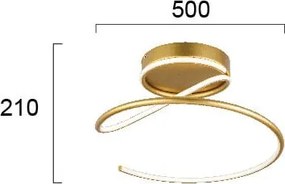 Φωτιστικό Πλαφονιέρα LED Viokef Jill 4263200