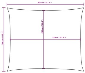 ΠΑΝΙ ΣΚΙΑΣΗΣ ΟΡΘΟΓΩΝΙΟ TAUPE 3 X 4 Μ. ΑΠΟ ΎΦΑΣΜΑ OXFORD 135430