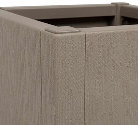 vidaXL Γλάστρα Κήπου Γκρι 36 x 36 x 35 εκ. Πολυπροπυλένιο