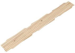 vidaXL Καφασωτό Φράχτης 5 τεμ. 180 x 80 εκ. από Μασίφ Ξύλο Ελάτης