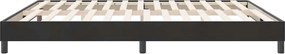 vidaXL Box Spring Κρεβάτι χωρίς στρώμα Μαύρο 180x210 cm Βελούδινο