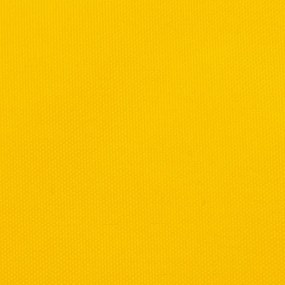 vidaXL Πανί Σκίασης Τρίγωνο Κίτρινο 2/4 x 3 μ. από Ύφασμα Oxford