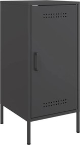 vidaXL Ντουλάπι Μαύρο 36 x 39 x 79 εκ. από Χάλυβα
