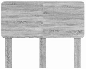 vidaXL Κεφαλάρι Γκρίζο Σονομα 135 cm Επεξεργασμένο ξύλο