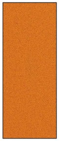 vidaXL Χαλάκι Εξώπορτας Πορτοκαλί και Μαύρο 120 x 300 cm