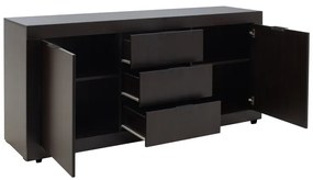 Μπουφές Doha pakoworld σε wenge απόχρωση 180x45x80.5εκ (1 τεμάχια)