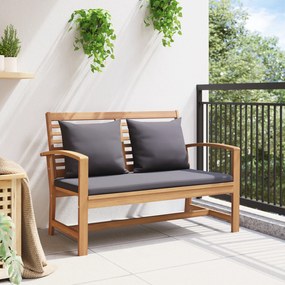 vidaXL Σετ Καναπέ Κήπου 2 pcs Καστανό Μασίφ ξύλο teak