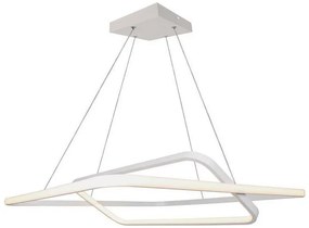 Κρεμαστό Φωτιστικό Οροφής LED 50W 230V 5150lm IP20 Triac Dimmable Θερμό Λευκό Άσπρο 14988 VTAC-14988-Λευκό 14988