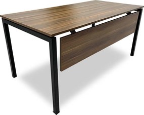 Stewehome Γραφείο εργασίας από mdf σε καρυδί 160x80x75 cm