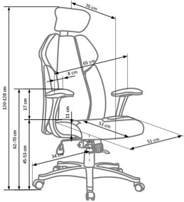 CHRONO executive o.chair DIOMMI V-CH-CHRONO-FOT-CZARNY