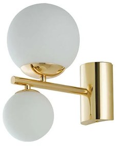 Φωτιστικό Τοίχου - Απλίκα I-Hera-AP2 Gold Luce Ambiente Design Metal