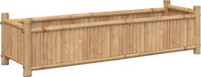 vidaXL Ζαρντινιέρα 100x30x25 εκ. από Μπαμπού