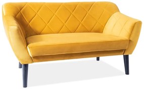 SOFA KARO 2 VELVET CURRY BLUVEL 68 / BUK