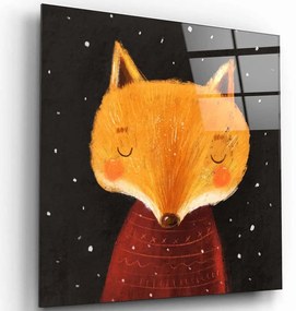 Πίνακας Γυάλινος 231MDF1989 40x40cm Multi Wallity Square Γυαλί