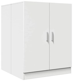 vidaXL Ντουλάπι Πλυντηρίου Λευκό 71 x 71,5 x 91,5 εκ.