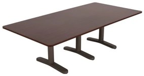 ΓΡΑΦΕΙΟ ΣΥΝΕΔΡΙΑΣΕΩΝ WALVIA ΕΠΑΓΓΕΛΜΑΤΙΚΟ WENGE HM2047.12 240X120X75Υ εκ.