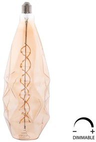ΛΑΜΠΤΗΡΑΣ LED FILAMENT 8W E27 3000K GOLD COLOR DIMMABLE HM4058