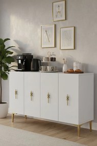 Console Salkım 120 - White, Gold White
Gold