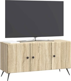 vidaXL Ντουλάπι TV Sonoma Δρυς 99 x 34,5 x 50 εκ. Επεξεργασμένο Ξύλο