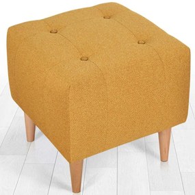 Σκαμπό Tomp 209FLF1221 43x43x43cm Yellow