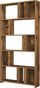 Βιβλιοθήκη Καρυδιά LIMA 90x20x100