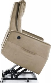 Πολυθρόνα Adonis Velvet-Skouro Mpez