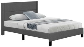 ΚΡΕΒΑΤΙ TRILLOP HM666.12 ΓΚΡΙ ΥΦΑΣΜΑ ΓΙΑ ΣΤΡΩΜΑ 160X200εκ.