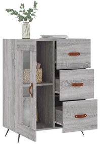vidaXL Ντουλάπι Γκρι Sonoma 69,5 x 34 x 90 εκ. από Επεξεργασμένο Ξύλο