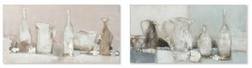 Καμβάς DKD Home Decor Τζίντζερ Καμβάς 120 x 3,8 x 60 cm