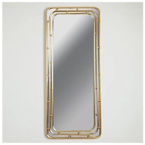 Καθρέφτης Μεταλλικός Κορνίζα Χρυσό 50x4x120cm 751-11032 Estheti-751-11032-Χρυσό 751-11032