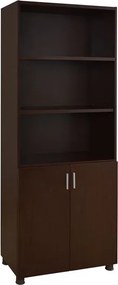ΒΙΒΛΙΟΘΗΚΗ ΓΡΑΦΕΙΟΥ VANCE ΕΠΑΓΓΕΛΜΑΤΙΚΗ WENGE HM2055.12 80Χ40Χ190Υ εκ.