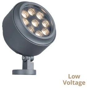 Φωτιστικό Επιδαπέδιο Καρφωτό LED IP65 10W 3000K Ridox 4310700 Viokef 4310700 Μαύρο