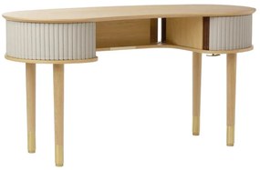 Γραφείο Audacious 5608C707-02 141x60x75cm Oak White Sands
