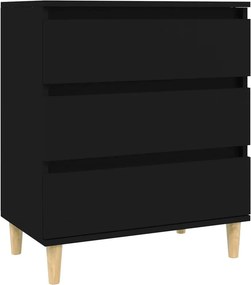vidaXL Ντουλάπι Μαύρο 60x35x70 εκ. από Επεξεργασμένο Ξύλο